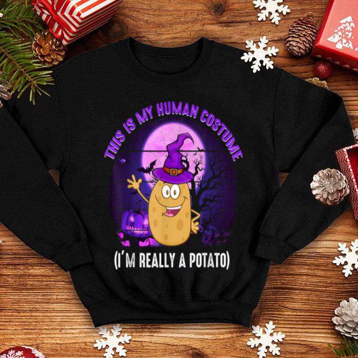 This Is My Human Costume funny Potato Halloween shirt 4 - This Is My Human Costume-funny Potato Halloween shirt