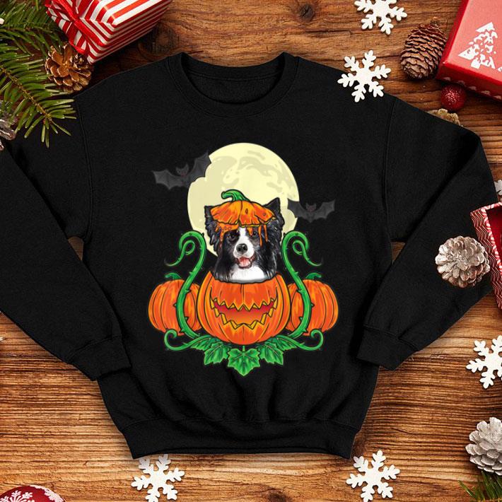Top Border Collie In Pumpkin Costume Halloween Border Collie shirt 4 - Top Border Collie In Pumpkin Costume Halloween Border Collie shirt
