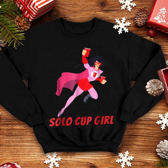 Hot Halloween Solo Cup Women Beer Super Hero Costume shirt 4 - Hot Halloween Solo Cup Women Beer Super Hero Costume shirt