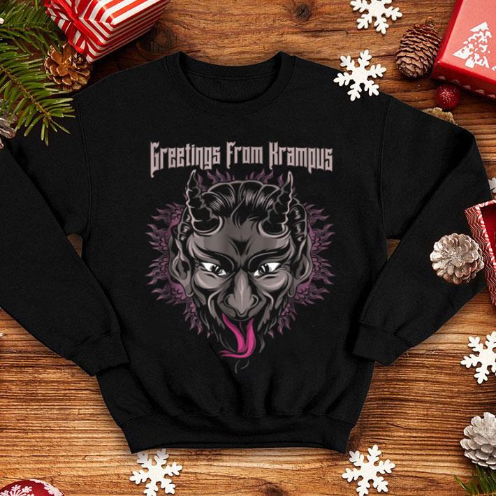 Nice Christmas Holiday Greetings from Krampus shirt 4 - Nice Christmas Holiday Greetings from Krampus shirt