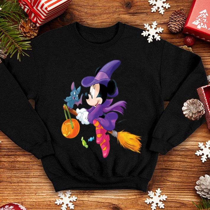 Official Disney Halloween Minnie Mouse Flying Witch shirt 4 - Official Disney Halloween Minnie Mouse Flying Witch shirt