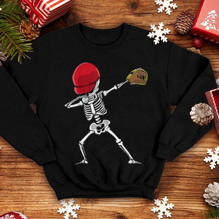 Official Skeleton Baseball Player Dabbing Gifts for Kids Halloween shirt 4 - Official Skeleton Baseball Player Dabbing Gifts for Kids - Halloween shirt
