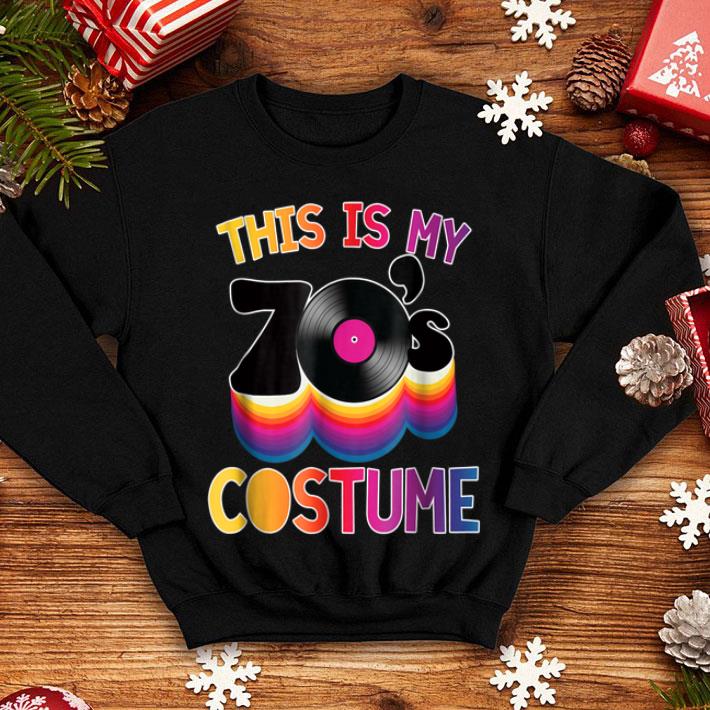 Official This is My 70s Costume Neon 70 s Groovy Halloween Tee shirt 4 - Official This is My 70s Costume Neon 70's Groovy Halloween Tee shirt