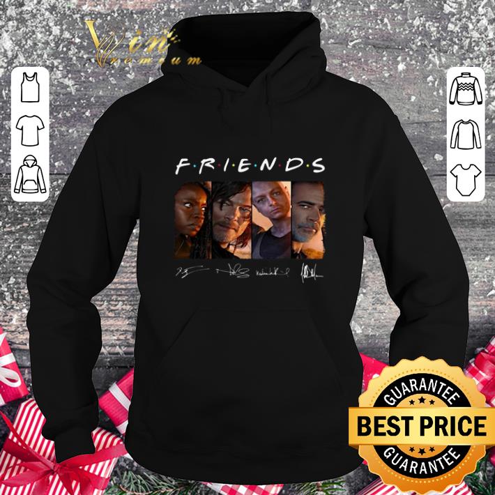 Original Friends The Walking Dead signatures shirt Original Friends The Walking Dead signatures shirt 4 - Original Friends The Walking Dead signatures shirt