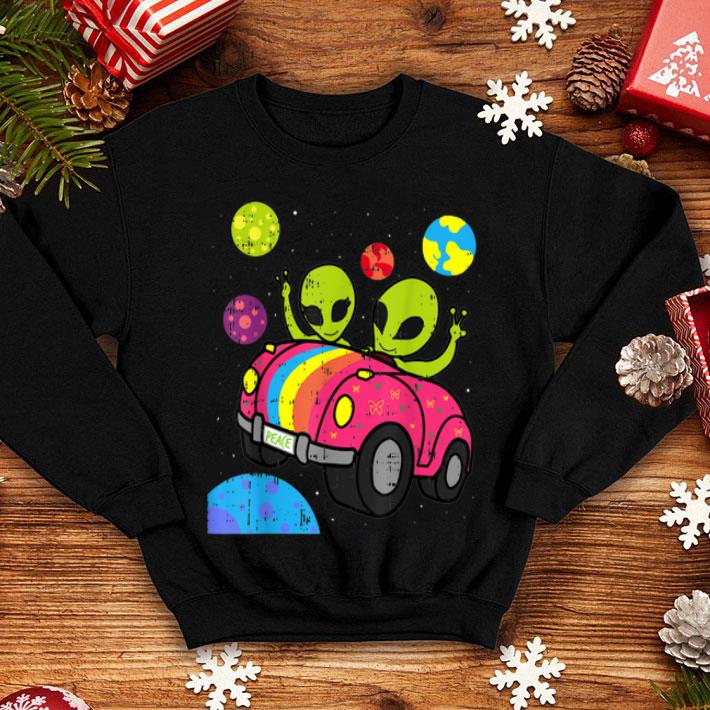 Original Hippie Alien Space Roadtrip Car Peace Area 51 Halloween Gift shirt 4 - Original Hippie Alien Space Roadtrip Car Peace Area-51 Halloween Gift shirt
