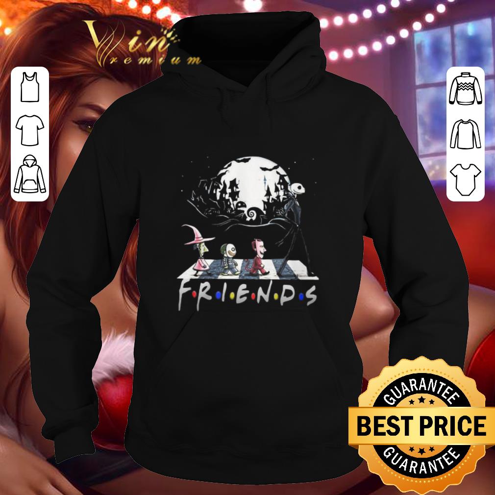 Original Nightmare Before Christmas characters Friends Abbey Road shirt 4 - Original Nightmare Before Christmas characters Friends Abbey Road shirt