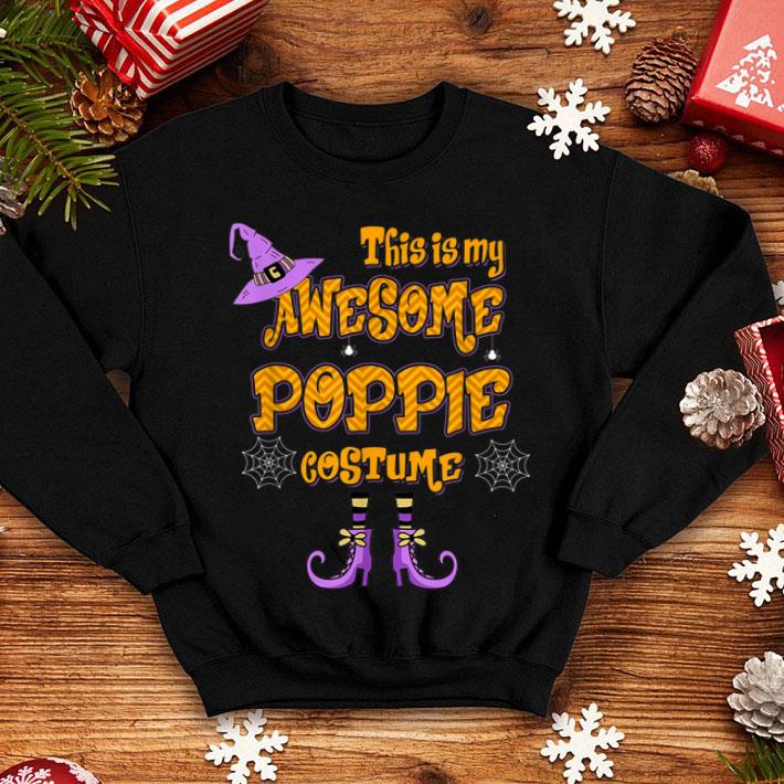 Premium Halloween This Is My Awesome Poppie Costume shirt 4 - Premium Halloween This Is My Awesome Poppie Costume shirt