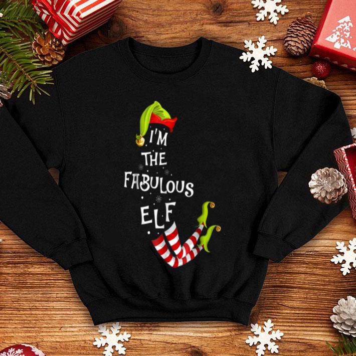 Premium I m The Fabulous Elf Ugly Christmas Sweater Pajama shirt 4 - Premium I'm The Fabulous Elf Ugly Christmas Sweater Pajama shirt
