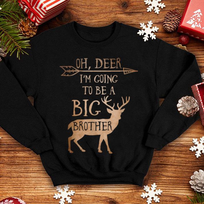 Top Oh Deer Im Going To Be a Big Brother Christmas shirt 4 - Top Oh Deer Im Going To Be a Big Brother Christmas shirt