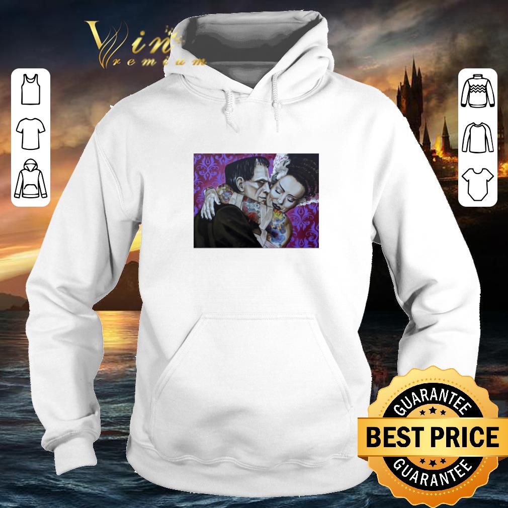 Top Undying Love Mike Bell Tattoo and Frankenstein Monster shirt 4 - Top Undying Love Mike Bell Tattoo and Frankenstein Monster shirt