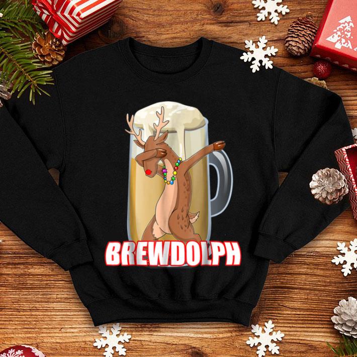 Awesome Brewdolph Christmas Drinking Reindeer Gift shirt 4 - Awesome Brewdolph Christmas Drinking Reindeer Gift shirt