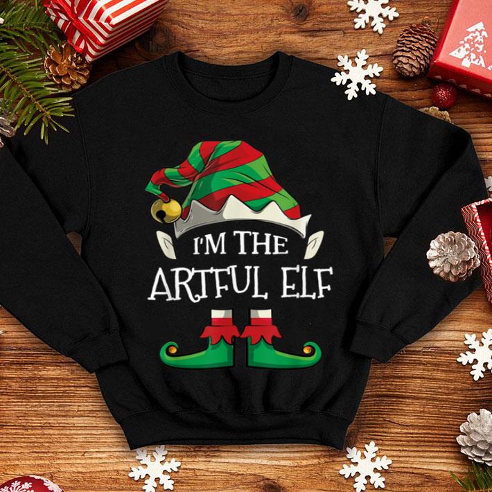 Awesome I m The ARTFUL Elf Family Matching Christmas Gifts shirt 4 - Awesome I'm The ARTFUL Elf Family Matching Christmas Gifts shirt