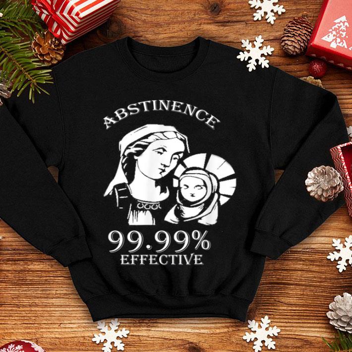 Beautiful Abstinence 99 99 Effective Jesus funny Christmas sweater 4 - Beautiful Abstinence 99.99% Effective Jesus funny Christmas sweater