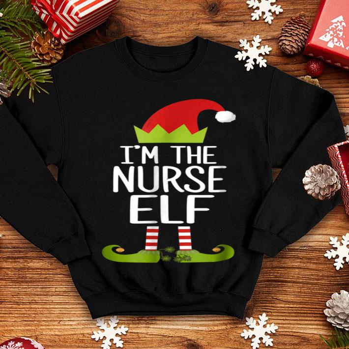 Beautiful I m The Nurse Elf Christmas Family Elf Costume shirt 4 - Beautiful I'm The Nurse Elf Christmas Family Elf Costume shirt