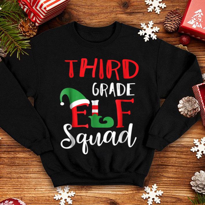 Hot Christmas Elf Squad Third Grade Teacher Gift shirt 4 - Hot Christmas Elf Squad Third Grade Teacher Gift shirt