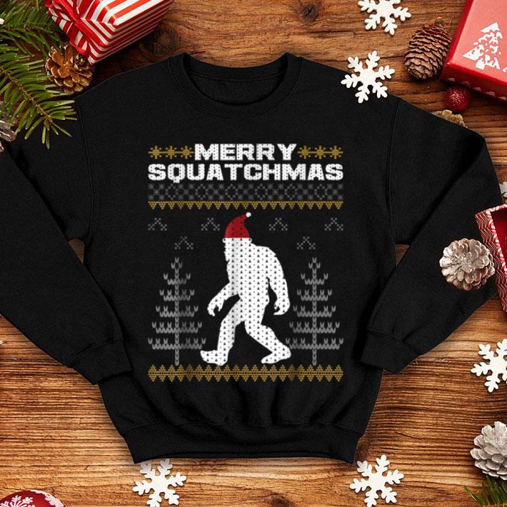 Hot Merry Squatchmas Bigfoot Santa Ugly Christmas Sweater shirt 4 - Hot Merry Squatchmas Bigfoot Santa Ugly Christmas Sweater shirt