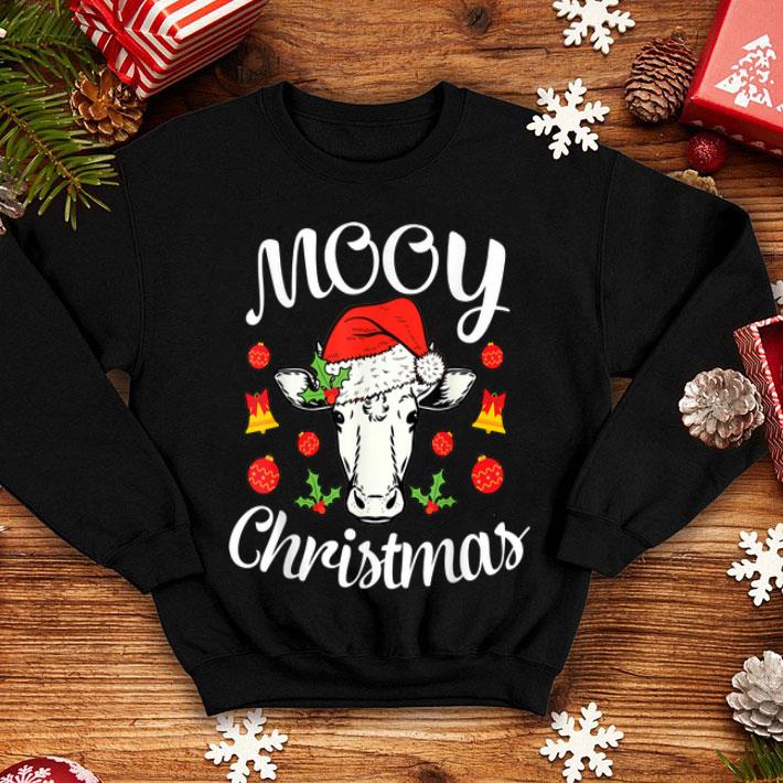 Nice Mooy Christmas Xmas Hat Cow Lover Man Woman Gift sweater 4 1 - Nice Mooy Christmas Xmas Hat Cow Lover Man Woman Gift sweater