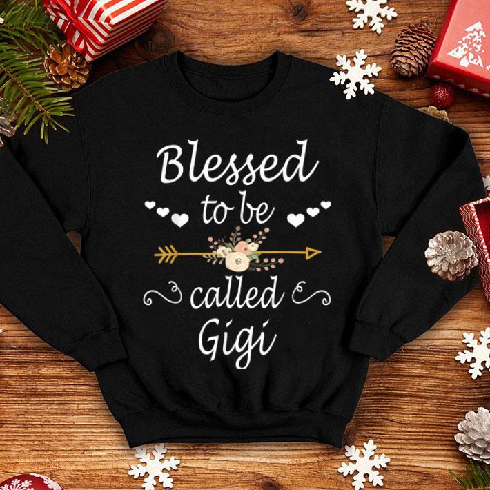 Official Blessed To Be Called Gigi Thanksgiving Gifts shirt 4 - Official Blessed To Be Called Gigi Thanksgiving Gifts shirt