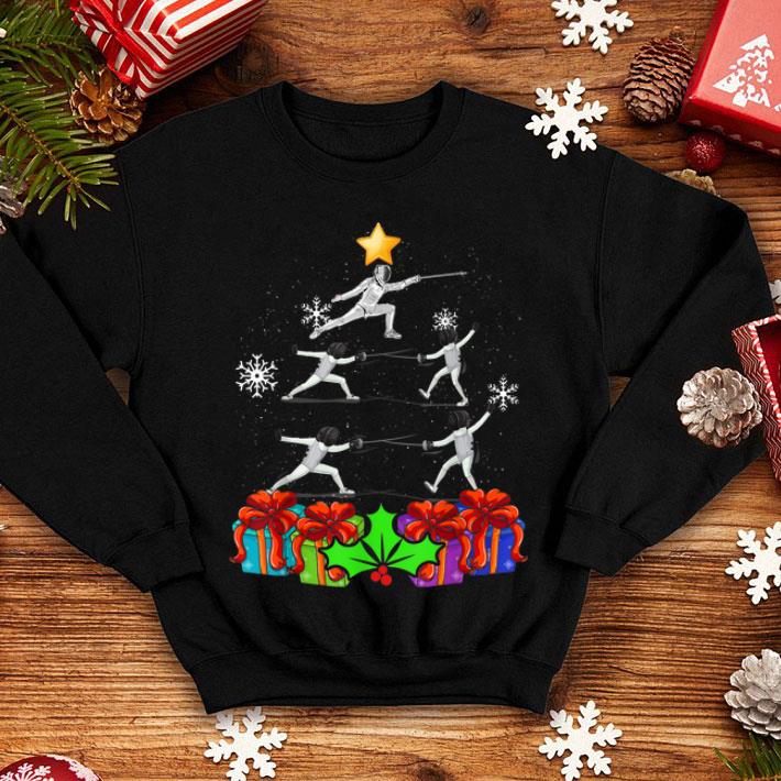 Official Fencing Christmas Tree Decor Gift Xmas Stockings shirt 4 - Official Fencing Christmas Tree Decor Gift Xmas Stockings shirt