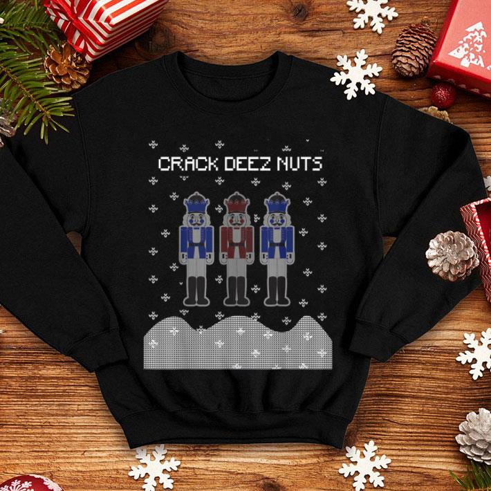Official Nutcracker Crack Deez Nuts Ugly Christmas sweater 4 - Official Nutcracker Crack Deez Nuts Ugly Christmas sweater