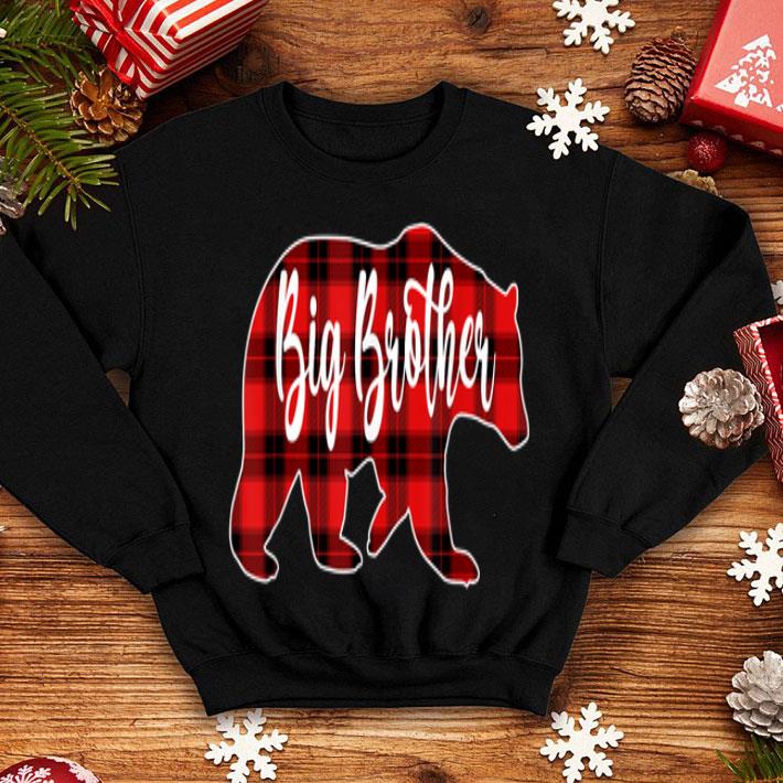 Official Red Plaid Big Brother Bear Matching Pajama Family Xmas Gifts shirt 4 - Official Red Plaid Big Brother Bear Matching Pajama Family Xmas Gifts shirt
