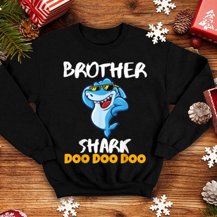 Premium Brother Shark Doo Doo Christmas Gift Idea Bro Uncle sweater 4 - Premium Brother Shark Doo Doo Christmas Gift Idea Bro Uncle sweater