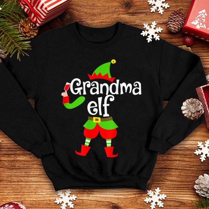 Premium Grandma Elf Wine Lover Christmas Xmas Gift For Drinker shirt 4 - Premium Grandma Elf Wine Lover Christmas Xmas Gift For Drinker shirt