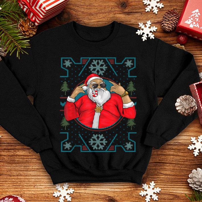 Premium Mens Funny Dirty Rapper Santa Christmas shirt 4 - Premium Mens Funny Dirty Rapper Santa Christmas shirt