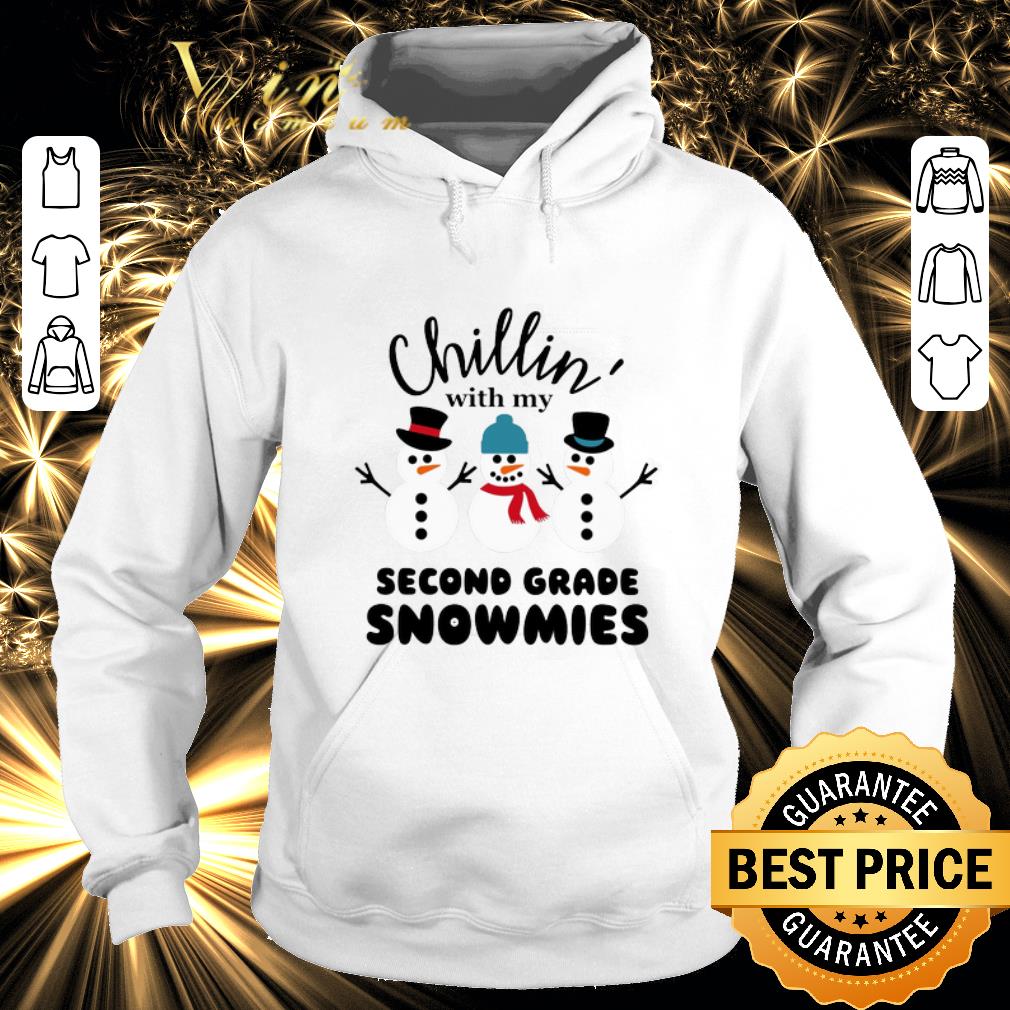 Premium Snowman Chillin with my second grade Snowmies shirt 4 - Premium Snowman Chillin' with my second grade Snowmies shirt