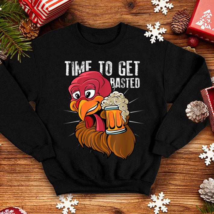 Premium Time To Get Basted Funny Beer Thanksgiving Turkey Day Gifts shirt 4 - Premium Time To Get Basted Funny Beer Thanksgiving Turkey Day Gifts shirt