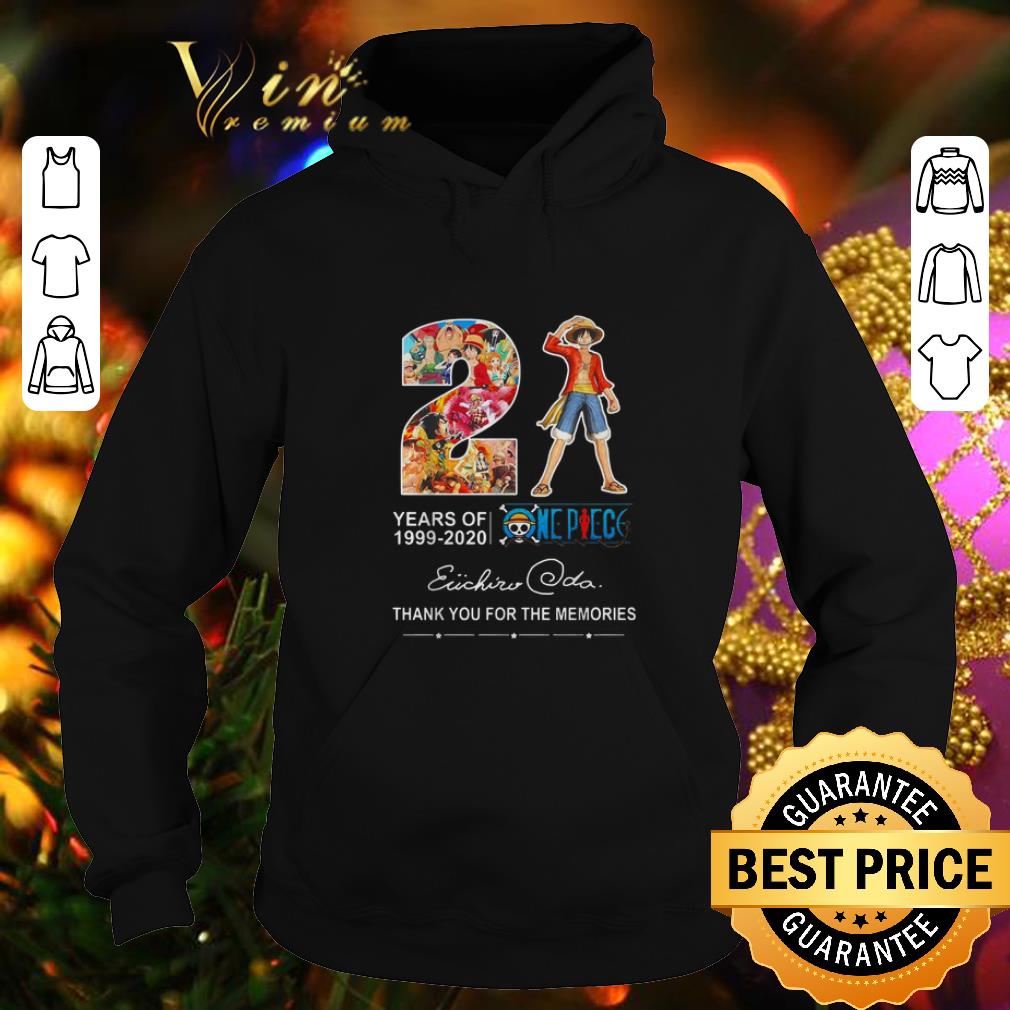 Pretty 21 Years Of One Piece 1999 2020 Thank You For The Memories shirt 4 - Pretty 21 Years Of One Piece 1999-2020 Thank You For The Memories shirt