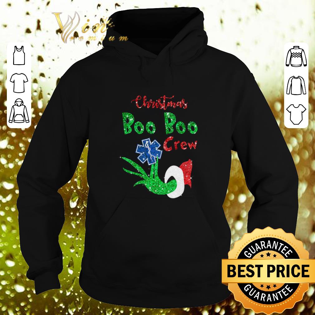 Pretty Christmas Boo Boo Crew EMS Star of Life Grinch shirt 4 - Pretty Christmas Boo Boo Crew EMS Star of Life Grinch shirt
