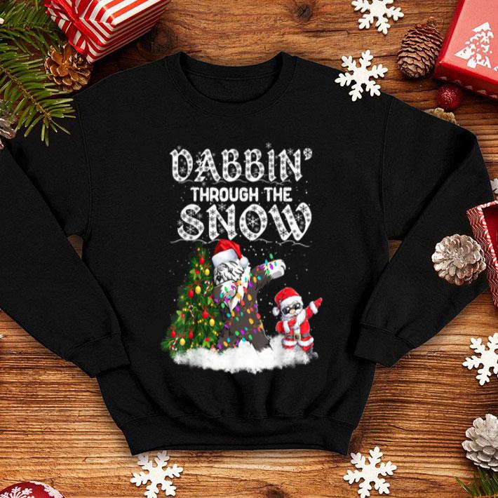 Pretty Dabbin Through The Snow Old English Sheepdog Christmas Dog shirt 4 - Pretty Dabbin Through The Snow Old English Sheepdog Christmas Dog shirt