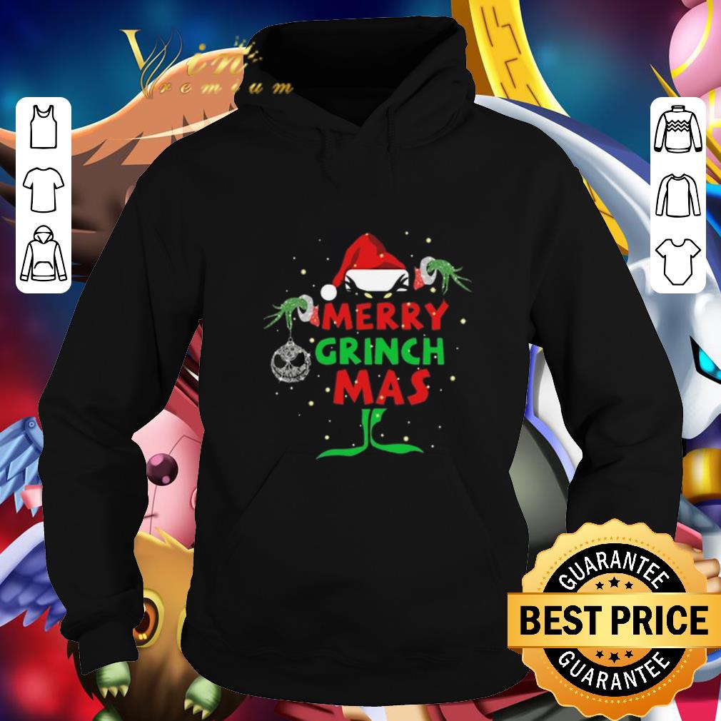 Pretty Jack Skellington Merry Grinch Mas Christmas shirt 4 - Pretty Jack Skellington Merry Grinch Mas Christmas shirt