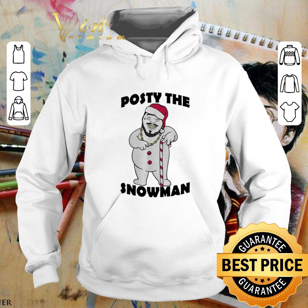 Pretty Post Malone Posty The Snowman shirt 4 - Pretty Post Malone Posty The Snowman shirt