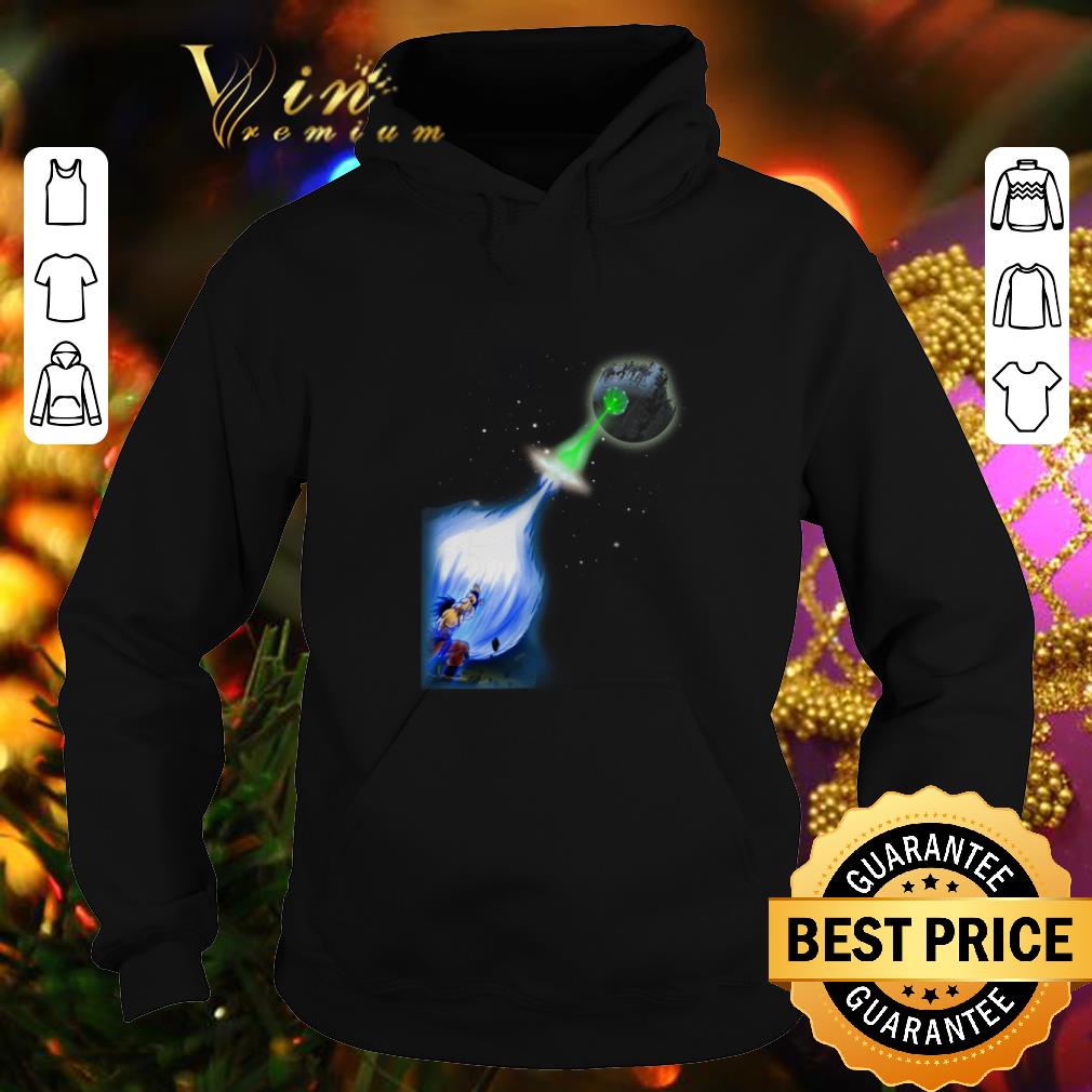 Pretty Son Goku Kamehameha Death Star Wars shirt 4 - Pretty Son Goku Kamehameha Death Star Wars shirt