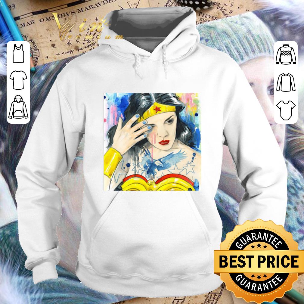 Pretty Wonder Woman Watercolor Eagles shirt 4 - Pretty Wonder Woman Watercolor Eagles shirt