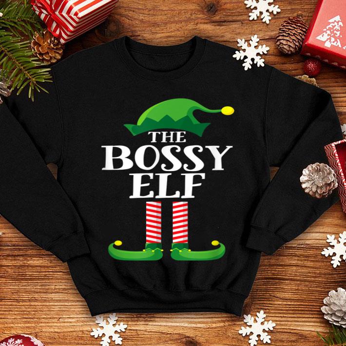 Top Bossy Elf Matching Family Group Christmas Party Pajama shirt 4 - Top Bossy Elf Matching Family Group Christmas Party Pajama shirt