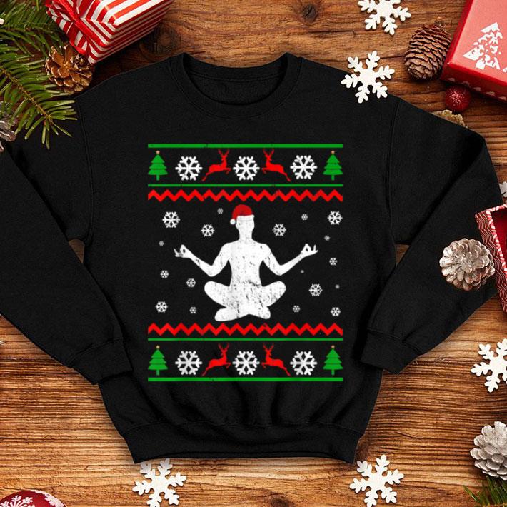 Top CHRISTMAS Yoga Pilates Sports Santa Claus Funny Gift shirt 4 - Top CHRISTMAS Yoga Pilates Sports Santa Claus Funny Gift shirt