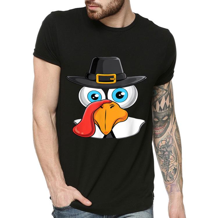 Top Turkey Pilgrim Costume Hat Colonist Thanksgiving Day Gift shirt 4 - Top Turkey Pilgrim Costume Hat Colonist Thanksgiving Day Gift shirt