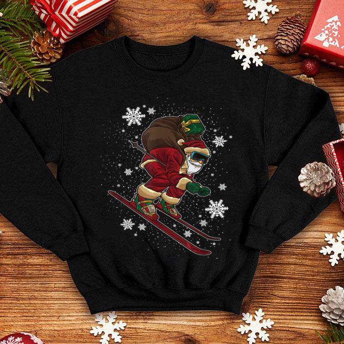 Awesome Cool Skiing Santa Christmas Gift For Winter Sports Lovers sweater 4 - Awesome Cool Skiing Santa - Christmas Gift For Winter Sports Lovers sweater