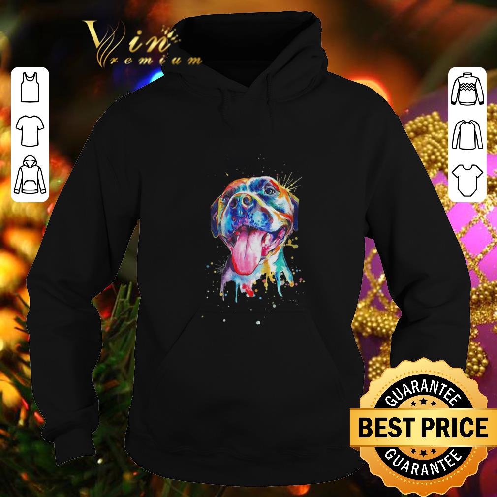 Awesome LGBT Pitbull full color shirt 4 - Awesome LGBT Pitbull full color shirt