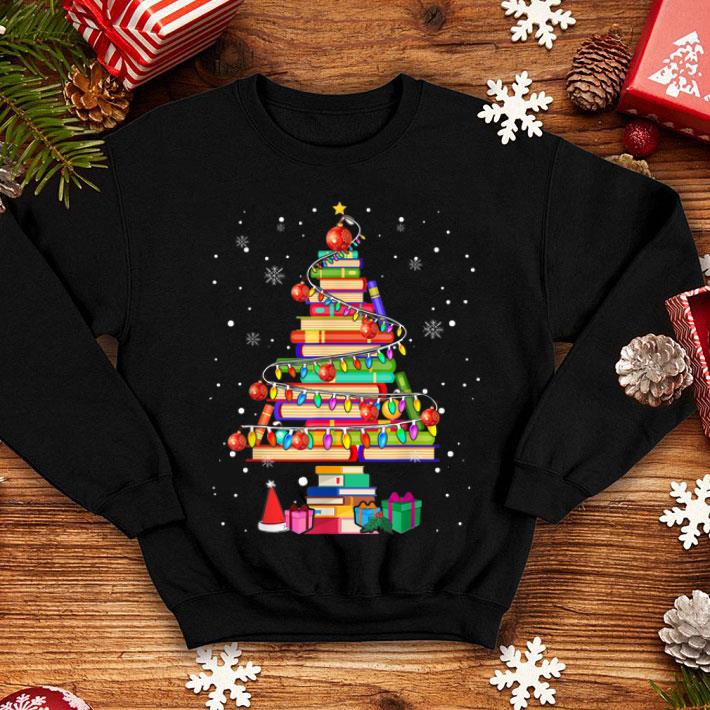 Awesome Merry Christmas Library Tree Cute Book Lover Librarian Gifts sweater 4 - Awesome Merry Christmas Library Tree Cute Book Lover Librarian Gifts sweater