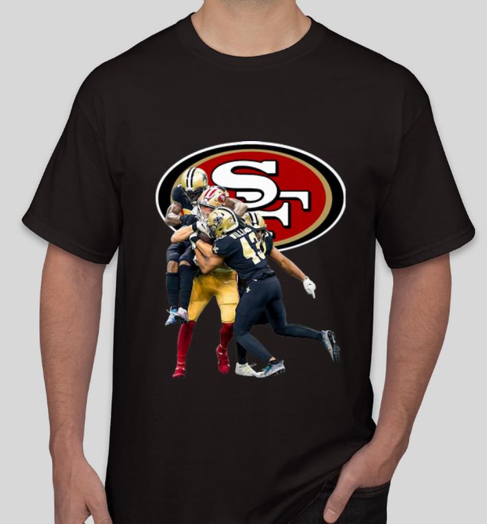Awesome Sprint Football San Francisco 49ers And New Orleans Saints shirt 4 - Awesome Sprint Football San Francisco 49ers And New Orleans Saints shirt