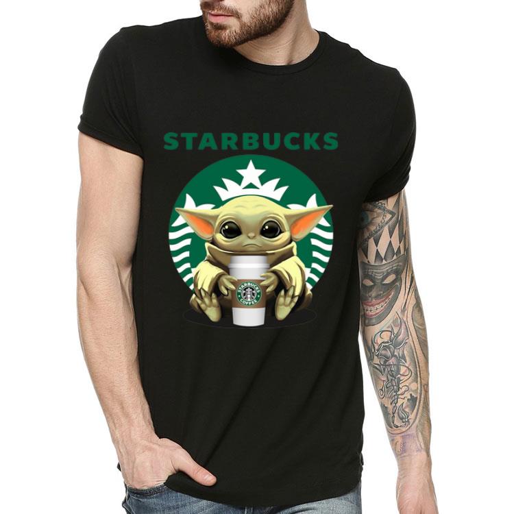Baby Yoda Hug Starbucks Coffee shirt 4 - Baby Yoda Hug Starbucks Coffee shirt