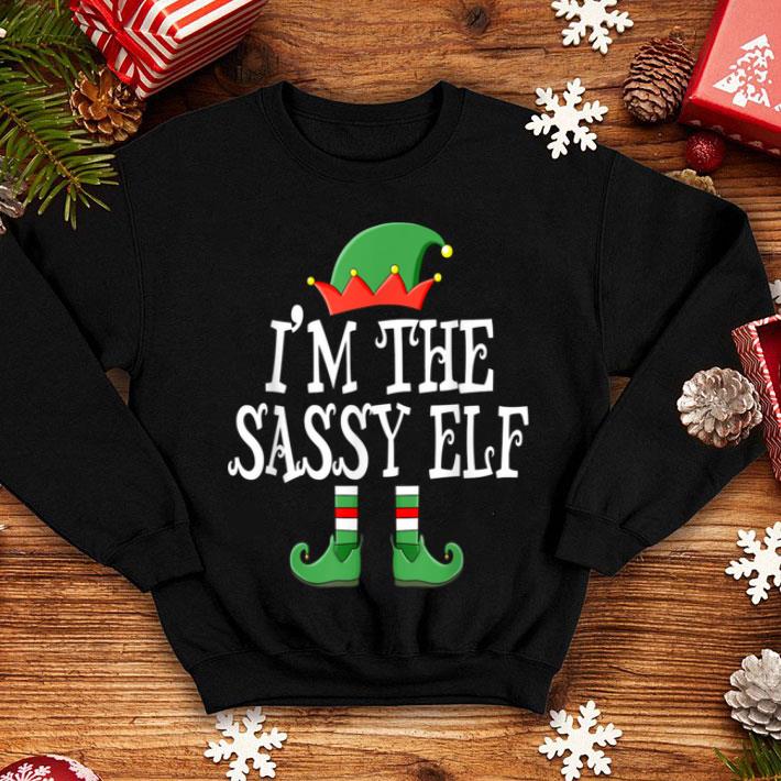 Nice I m The Sassy Elf Group Matching Family Christmas Fun Gift sweater 4 - Nice I'm The Sassy Elf Group Matching Family Christmas Fun Gift sweater