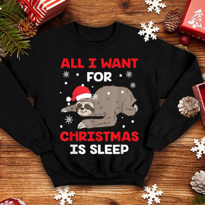 Official All I Want For Christmas Is Sleep Funny Xmas Pajama Costume sweater 4 - Official All I Want For Christmas Is Sleep Funny Xmas Pajama Costume sweater