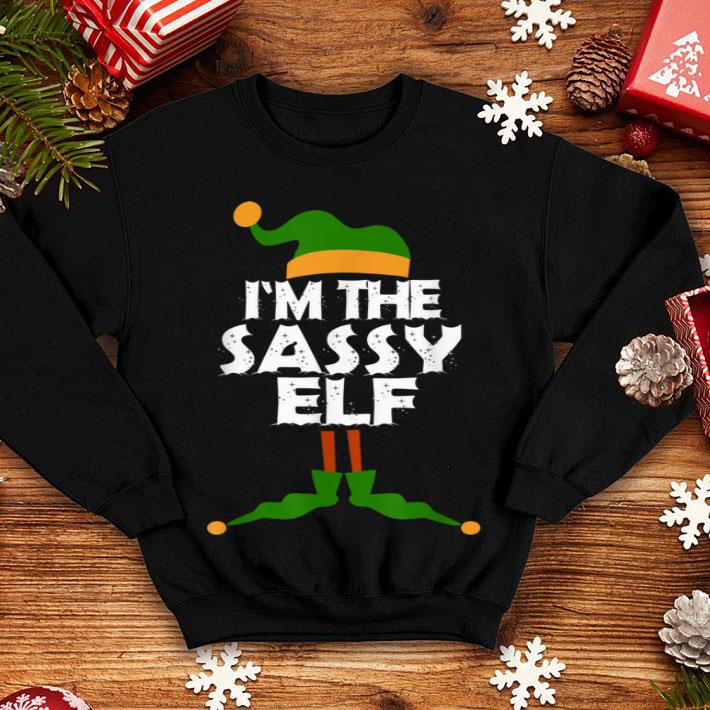 Official I m the Sassy Elf Christmas Costume Gift sweater 4 - Official I'm the Sassy Elf Christmas Costume Gift sweater