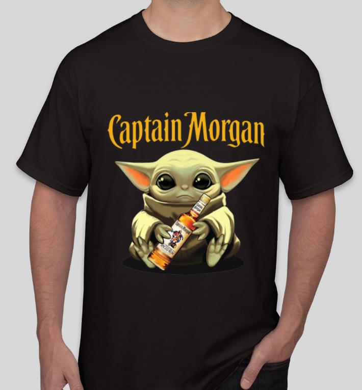Official Star Wars Baby Yoda Hug Captain Morgan shirt Official Star Wars Baby Yoda Hug Captain Morgan shirt 4 - Official Star Wars Baby Yoda Hug Captain Morgan shirt