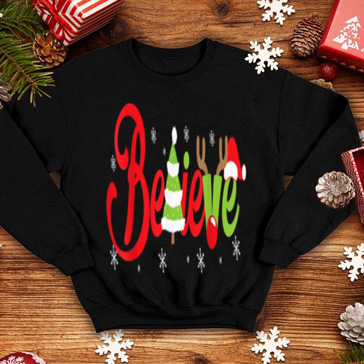 Premium Funny Believe Santa Christmas sweater 4 - Premium Funny Believe Santa Christmas sweater